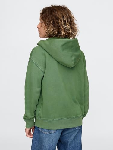 GAP Boys' Logo Full-Zip Hoodie2