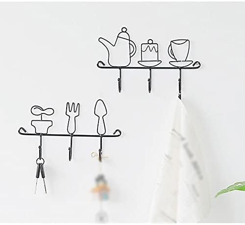JSEIAJB Hook Up Key Holder Wall Hooks for Doorway Wall Coat Hook Bathroom Accessories Wall Hooks Decorative Home Decor(Small)
