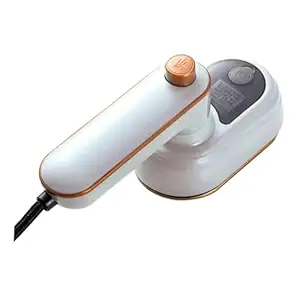 SECRET DESIRE Micro Steamer Iron Powerful Compact for Home and Travel 38W Handheld Steamer White