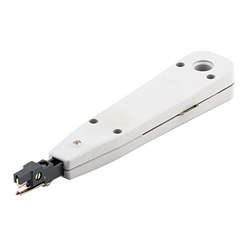 niceeshop(TM) Cat5 RJ11 RJ45 Network Punch Down Impact Tool-White