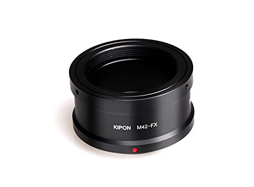 KIPON キポン M42-FX M42マウントレンズ - 富士フィルムXマウントボディ