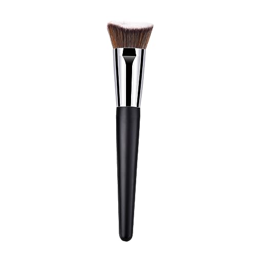OSOLADY Wooden Makeup Brush Women's Powder Brush Nylon Bristles No Shedding Easy to Clean for Daily and Professional Makeup
