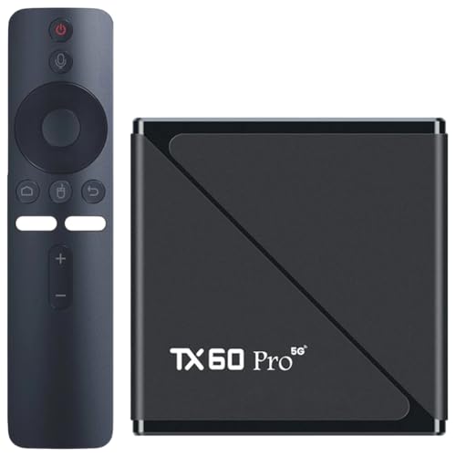 Android 16 Smart TV Box 16GB RAM 256GB ROM | Reproductor Multimedia 14K Ultra HD | WiFi Dual 2.4G/5G | Allwinner H313 Quad Core | HDMI | Control Remoto