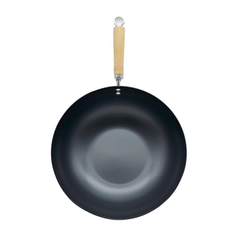 Wok de acero al carbono 12.5 pulg Starfrit miniatura 2