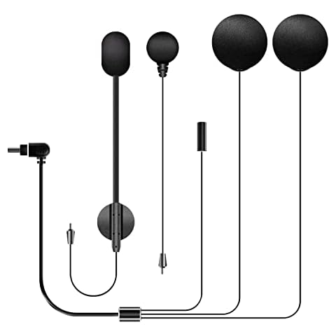 Fodsports FX 30C PRO Motorcycle Helmet Intercom Accessories Earphone (Hard Microphone and Soft Microphone) Cover