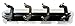 COIL MOUNT BRACKET, GM LS1, LS6