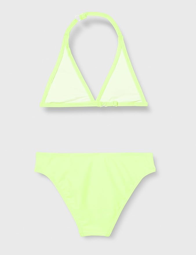 Image secondaire de Maillot de Bain Deux Pièces Fluo pour Fille - Jaune