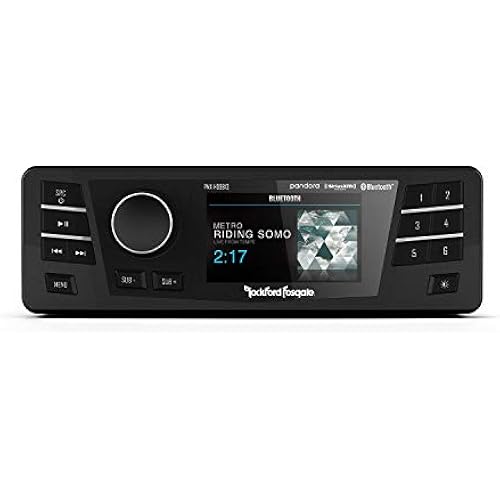 Rockford Fosgate PMX-HD9813 Digital Media Receiver for H-D Motorcycles