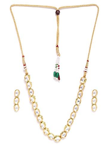 See full amazon price history chart for Priyaasi Ethnic Golden Studded Kundan Jewellery Set for Women | Wedding, Bridesmaid, & Festive Jewellery | Minimal Design | Drop Earrings | Gold-Plated | Brass Metal Priyaasi Ethnic Golden Studded Kundan Jewellery Set for Women | Wedding, Bridesmaid, & Festive Jewellery | Minimal Design | Drop Earrings | Gold-Plated | Brass Metal (B08PFJPR8K) Amazon Price History, Amazon Price Tracker