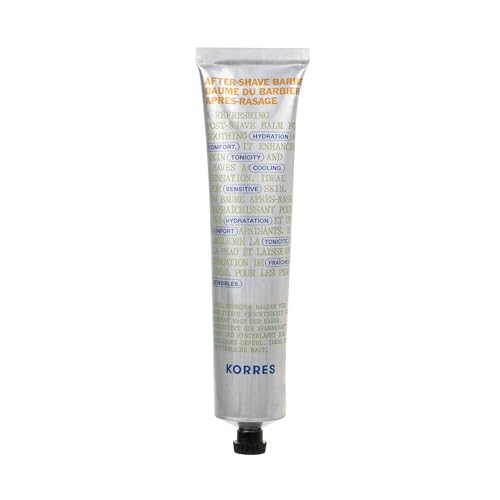 KORRES ATHENIAN GROOMING Bálsamo calmante para después del afeitado para hombre, refrescante cuidado de la piel después del afeitado, hidratante, calmante y refrescante, 125ml