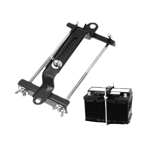 Suporte de bateria ajustável, suporte de retenção de bateria | Barra transversal ajustável espessada