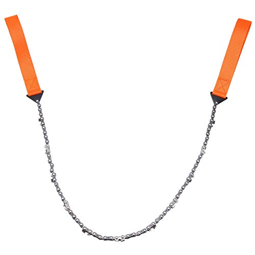 Camping Saw, Pocket Saw Portable Handheld with Bag Pocket Chainsaw for Convenient Outdoor Use