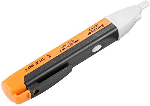 RangWell Plastic AC Voltage Tester Volt Test Pen Detector Sensor 90~1000V Non-Contact (Multicolour) (B0816RYV9L) Amazon Price History, Amazon Price Tracker