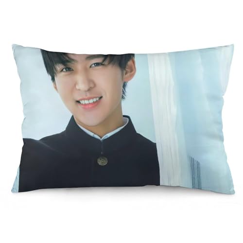 目黒蓮35 枕カバー ロング枕カバー 両面印刷 柔らかく生地 横寝用抱き枕 向き寝 室内装飾 12 "x20 "