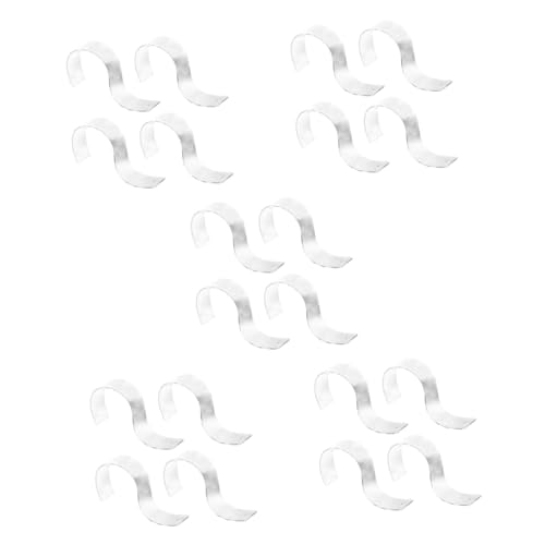 HOMOCONO 5sets Belt Display Stand Belt Holder Organizer Sturdy Acrylic Rack Display Case for Home/shop 4pcs*5