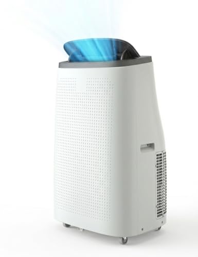 Image of PrecisionAuto Portable Air Conditioner 14000 BTU, 3-in-1 AC Unit with Fan & Dehumidifier - Quiet Cooling for Rooms up to 750 Sq. Ft - LED Display, Remote, 24H Timer, Energy Efficient, Window Kit.