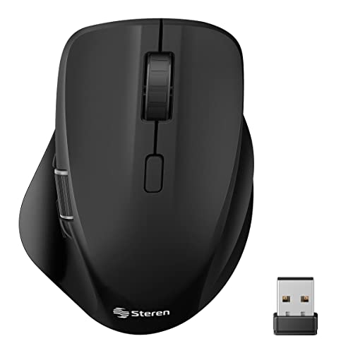 Mouse De Computadora, Home Improvement STEREN Mouse Bluetooth* RF multiequipo batería Recargable 800/1200/1600 dpi
