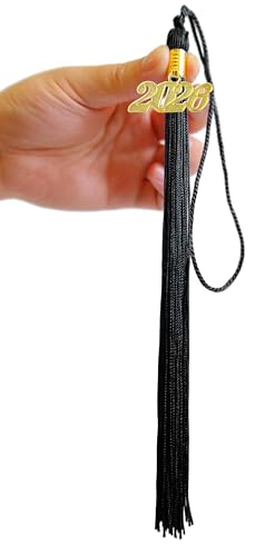 Image of 2026 Tassel Graduation,Black Tassel 2026 for Grad Cap and Graduation Ceremony Accessory Decoration