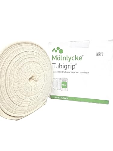 Generic Tubi Grip 1434 Elasticated Tubular Support Bandage Natural Size E 10.9 Yards