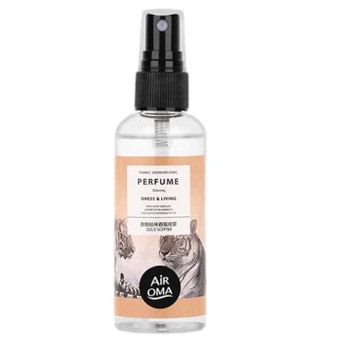 Riaisttd Spray aromático para ropa, spray perfumado para ropa, 100 ml, niebla para eliminar olores para textiles, lavandería y hogar, spray de tela natural, spray perfumado para ropa, eliminador de