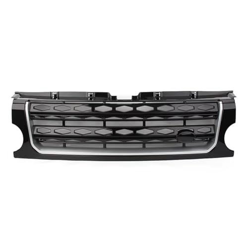 Gril supérieur style luxe pour calandre avant Land Rover Discovery 3 finition argent