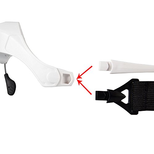 Head Mount Magnifier, Bysameyee Lighted Magnifying Headband Glass Loupe Visor with 2 LED Light for Close Work, Jewelry Work, Watch Repair, Arts & Crafts, Reading Aid