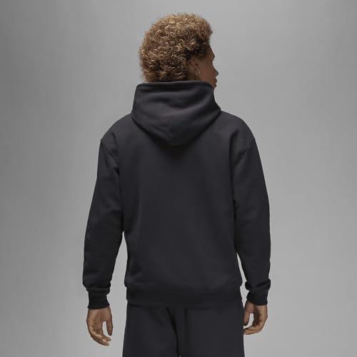 Nike Men's AIR JORDAN FLEECE HOODIE (Black) - Unisex-Adults' Clothing2