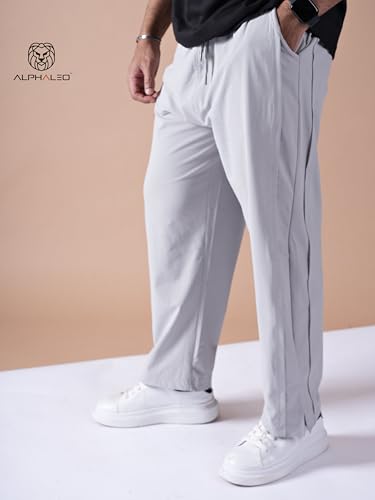 Image of ALPHALEO Styish Venice Baggy Cargo Pants Ideal Everyday and Active Wear Relaxed Fit Korean Pants for Mens
