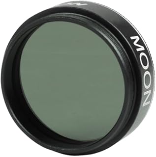 Celestron 94119-A 1.25 inch Moon Filter - Filtr księżycowy 1,25 cala odpowiedni do obserwacji Księżyca, bardzo jasnych planet lub obserwacji naziemnych nad piaskiem lub śniegiem, czarny