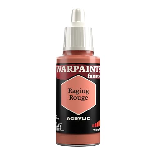 The Army Painter Reds Warpaints Fanatic Acrylfarben, 18 ml (Raging Rouge)