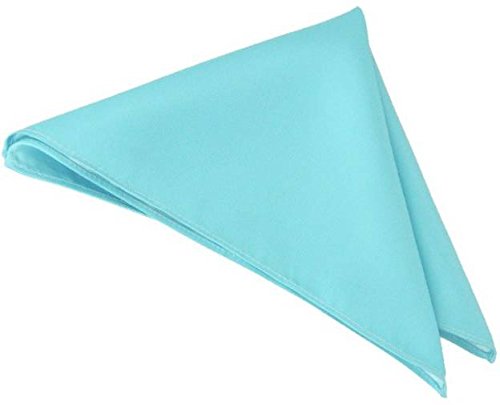 Michelangelo Satin Pocket Square (Sky Blue)