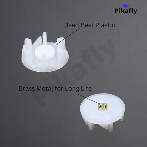 Image of Pikafly - Juicer Mixer Grinder Jar Coupling 6 Teeth (3 Pcs) for Prestige, Maharaja, Haveels, Bajaj, Cello, Pigeon, Ken star, Usha, Inalsa, Singer, Rico, Orient and also for other brands