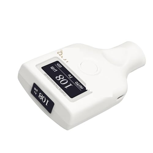 Medidor digital de espesor, calibre digital para grosor de pintura LS232 pantalla dual para medición de superficie de automóvil miniatura 1