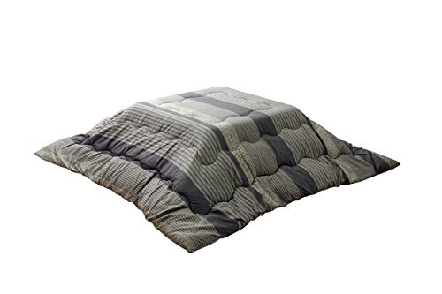 イケヒコ こたつ布団 長方形 ラムール 約190×240cm グレー ツィード #5994429