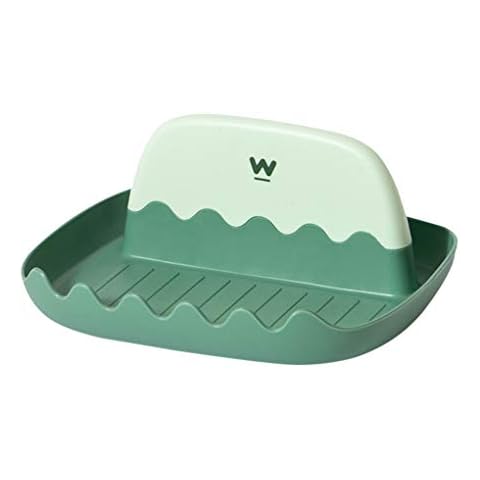 Vokmon Cuchara de Reposo Cocina Rack Multi-Slots, Verde Cover