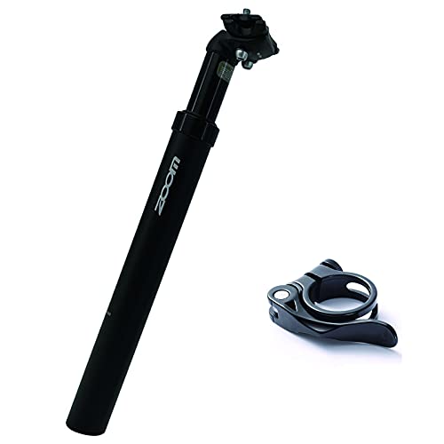 RUJOI Bike Seat Posts,Bike Adjustable Suspension Seatpost 27.2mm 31.6mm Alumium Seatpost for MTB Road Bike,Quick Release seatpost clamp Included