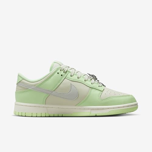 Nike Dunk Low Next Nature SE Women's Shoes (FN6344-001, Sea Glass/Vapor Green/Sail/Light Silver) Size 6.54