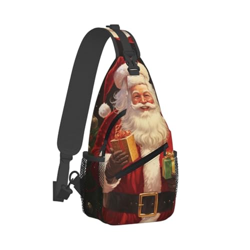 Bolso cruzado mochila tipo sling unisex negro miniatura 2