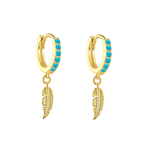 Boucle d'oreille mauvais yeux argent sterling pour style bohème chic