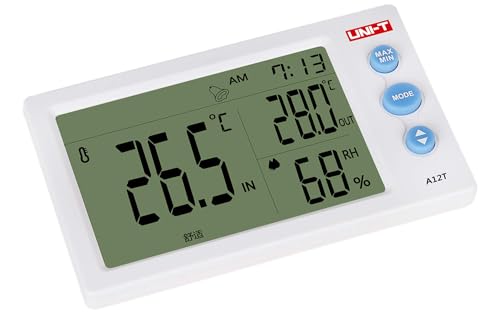 يوني-T جهاز قياس درجة الحرارة والرطوبة صغير محمول A12T(Ce) -...