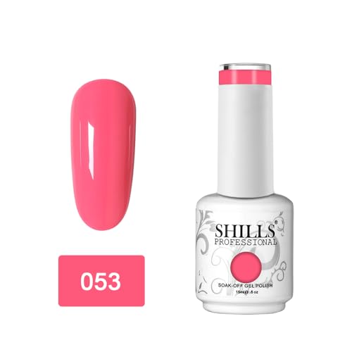 Image of SHILLS PROFESSIONAL UV /LED Soak Off Gel Polish Color Shade 53, Matte Finish, 15ml