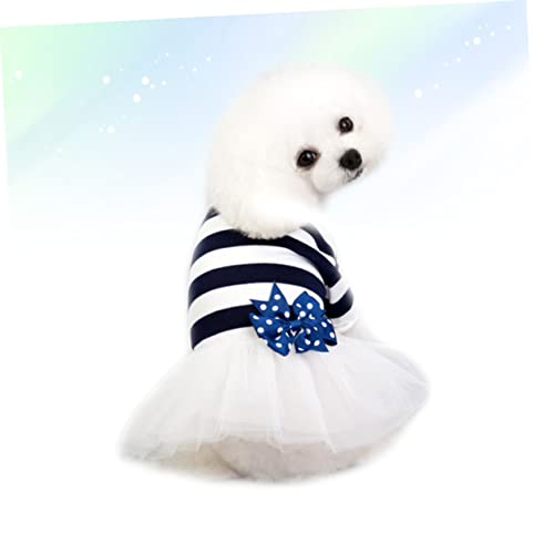 Toddmomy 2 Unidades saia tule pet traje tutu cachorro vestido cachorro para meninas light levinho ve