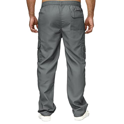 Cargo Sweatpants for Men Hiking Pants 5-Pocket Mens Lightweight Office Travel Freedom Rain Light Weight2