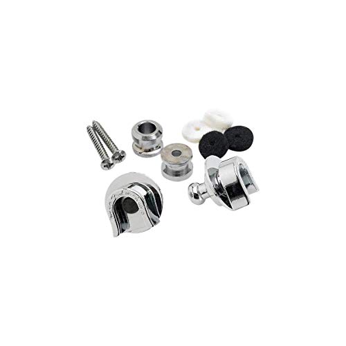 image for Fender Guitar Strap Locks (0990690000), Chrome, Strap Lock Buttons