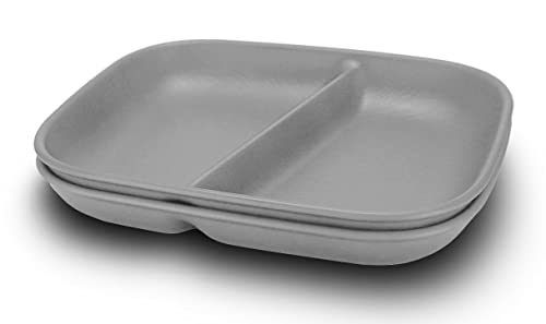 レンジで使える木目調ランチプレート