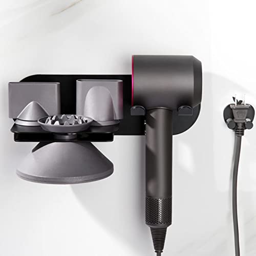 Wall Mount Holder for Dyson Hair Dryer,Magnetic Wall Bracket Frame for Dyson Supersonic Hair Blow Dr