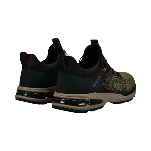 bugatti Herren-Sneaker-322-AOX60, Dark Green/Dark Grey, 40 – Ansicht 3