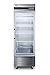 Summit Appliance SCR23SSG Commercial 23 Cu.Ft. Reach-In refrigerator in Complete Stainless Steel with Right Hand Door, Microprocessor Control Panel, Glass Door, LED Lighting and Lock