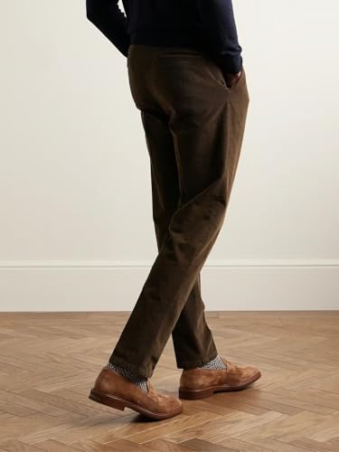 Men's Slim Fit Corduroy Pant Straight-Leg Casual Pants for Party Business Wedding2
