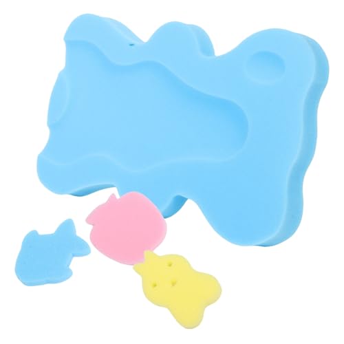 LRXIYODE 用厚手スポンジバスマット 滑り止め浴槽クッション 新生児快適入浴サポート 透湿防カビ素材使用 簡単お手入れ可能ベビーバスマッ